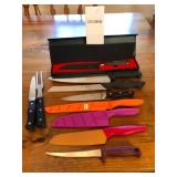 Variety of kitchen knifes
