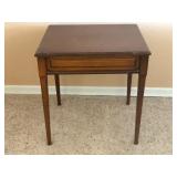 Wood End Table - 19x17x20
