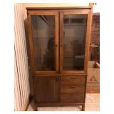 Stanley Wooden Curio Cabinet - 36x13x69