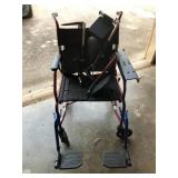Medline wheelchair with extra leg braces