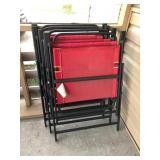 set of four patio chairs