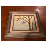 E.Max framed oil painting