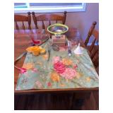 Pyrex measuring cup and baking supplies