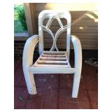 Metal Outdoor Chairs (Set of 4)