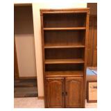 Bookshelf with Doors - 31x12x73