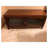 TV Stand with Glass Doors - 48x20x22