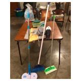 floor police mop and other home cleaning tools