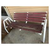 Outdoor Glider Bench - 63x27x30