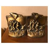 Brass bookends War Memorial