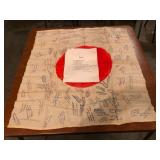 WWll Japanese (good luck flag) with names