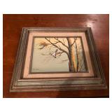 E.Max framed oil painting