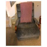 Wooden Rocking Chair Recliner