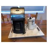 Cuisinart coffee maker and coffee canister