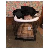 28x42x31pet cage with pet beds and car carrier