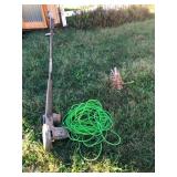 Black & Decker edger with extension cord