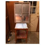 16x18x26 metal stand with mirror