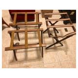 Folding Luggage Racks (Pair)