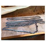 Chainsaw Chains - Mixed Lot (4 Used)
