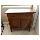 Antique Wooden Washstand - 30x15x29 (Needs Minor R