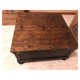 Ashley Valebeck Lift-Top Coffee Table - 36x36x18