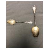 STERLING SILVER SMALL SPOONS