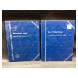 1946 -1980 Roosevelt dime collection folders