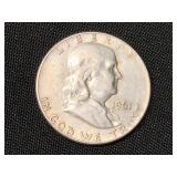1961-D FRANKLIN DOLLAR