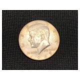 1967 Kennedy half dollar