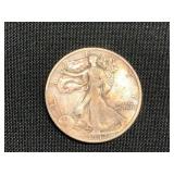 1942-S WALKING LIBERTY HALF DOLLAR
