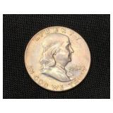 1962-D FRANKLIN DOLLAR