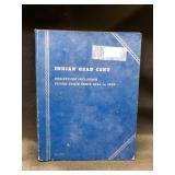 1856-1909 Indian head collection folders