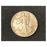 1945 WALKING LIBERTY HALF DOLLAR