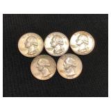 1964-D SILVER QUARTERS