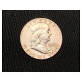 1962-D FRANKLIN DOLLAR