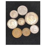 1944-1963 foreign coins