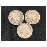 1936-1934 Indian head nickels