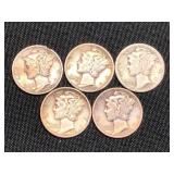 1923-1944 MURCURY DIMES