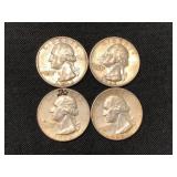 1962-1963-D SILVER QUARTERS