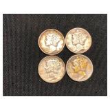 1941-1944 MURCURY DIMES