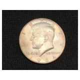 1964-D-KENNEDY HALF DOLLAR