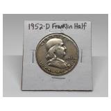 1952-D FRANKLIN HALF
