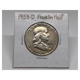 1953-D FRANKLIN HALF