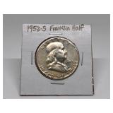1953-S FRANKLIN HALF