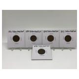 1892 TO 1898 INDIAN HEAD PENNIES