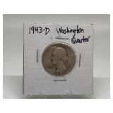 1943-D WASHINGTON QUARTER
