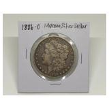 1886-O MORGAN SILVER DOLLAR