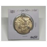 1885 MORGAN SILVER DOLLAR