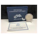 2008 US MINT BALD EAGLE COMMEMORATIVE COIN