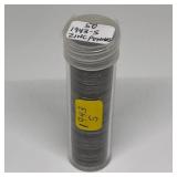 1943-S ZINC PENNIES (50)