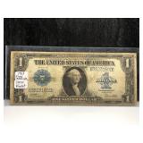 1923 $1 SILVER CERTIFICATE HORSE BLANKET